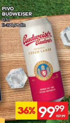 Pivo Budweiser
