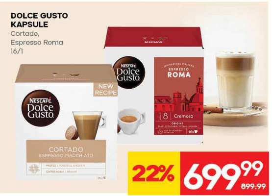 DOLCE GUSTO KAPSULE