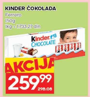 Kinder Čokolada