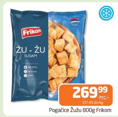 Pogačice Žu-Žu 800g Frikom