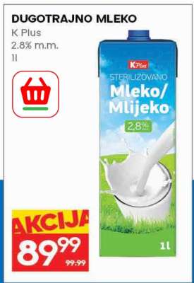 DUGOTRAJNO MLEKO