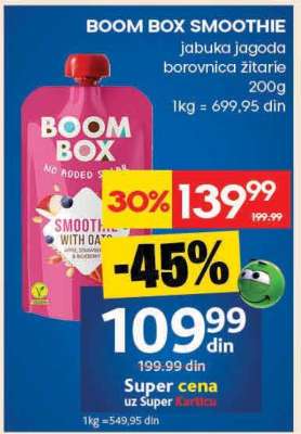 BOOM BOX SMOOTHIE