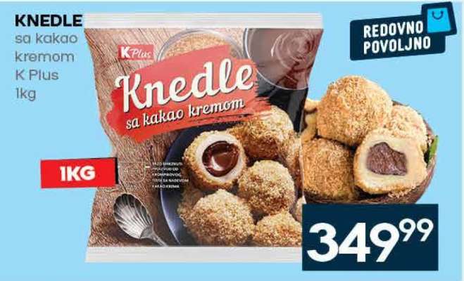 Knedle sa kakao kremom
