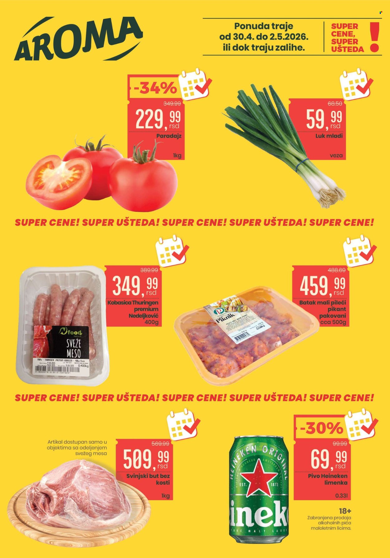 Aroma Market katalog - 30.04.2026 - 02.05.2026. Stranica 1