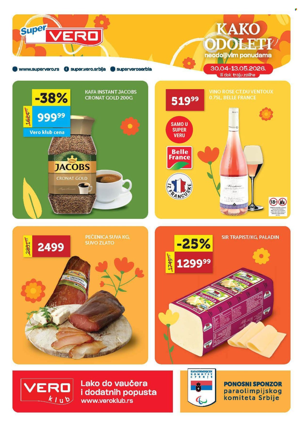 SuperVERO katalog - 30.04.2026 - 13.05.2026. Stranica 1