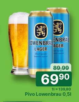 Pivo Lowenbrau 0,5l