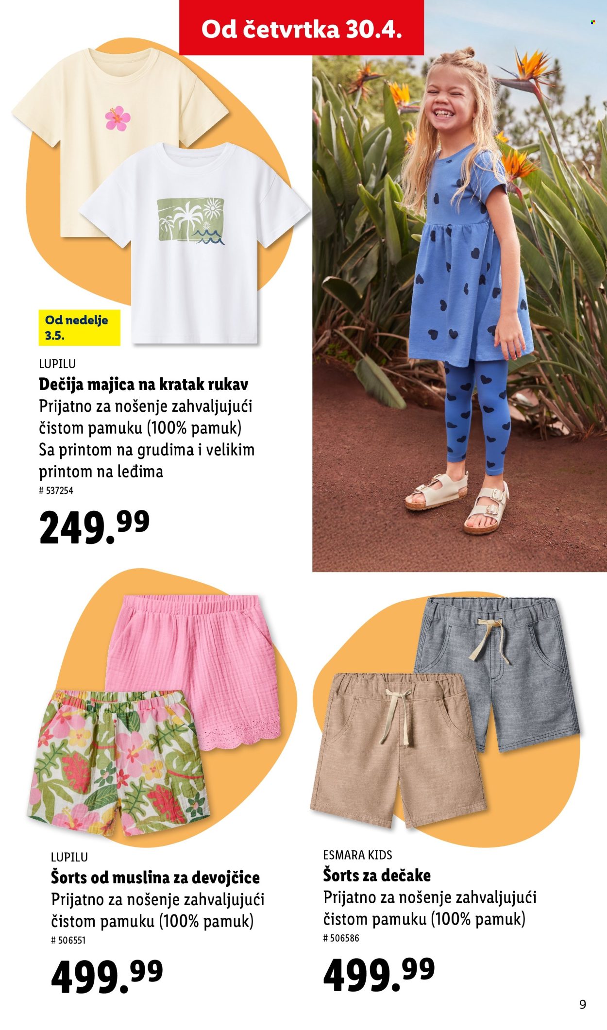 Lidl katalog. Stranica 9