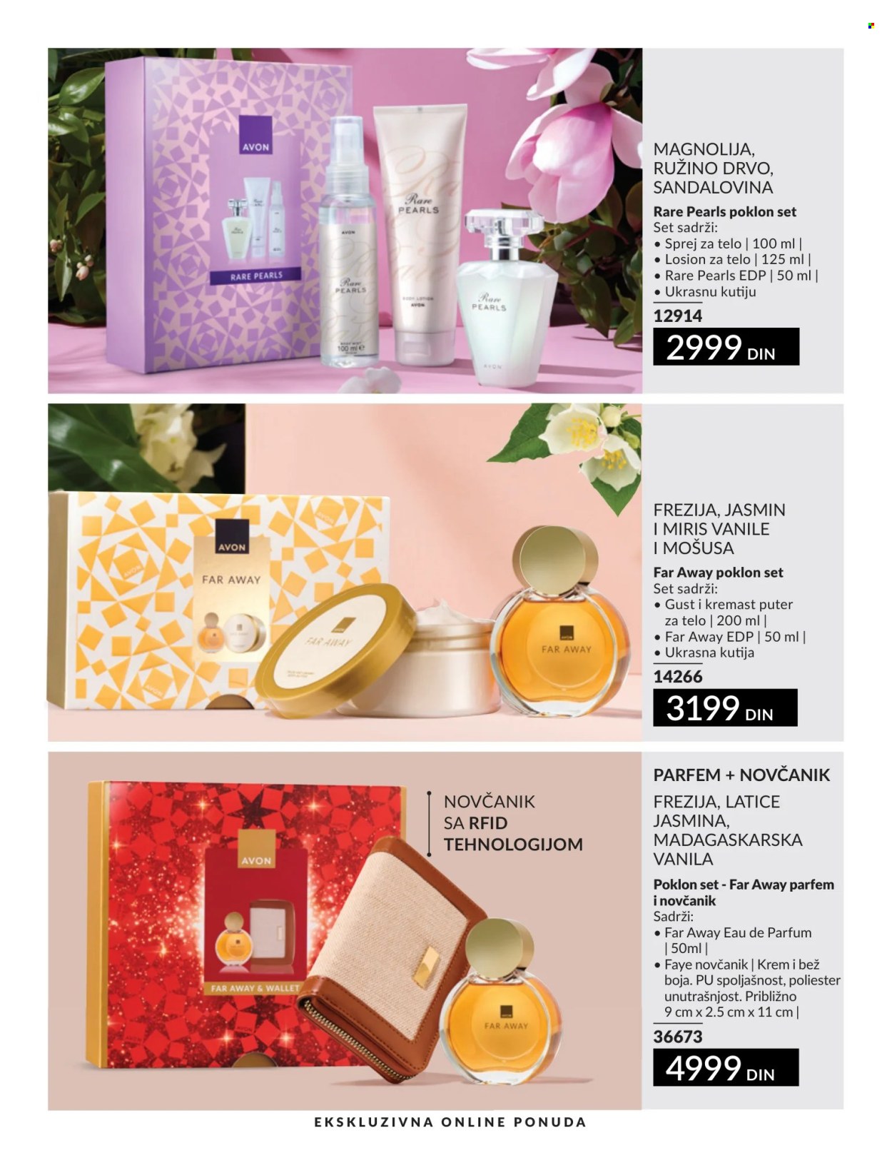 Avon katalog. Stranica 3