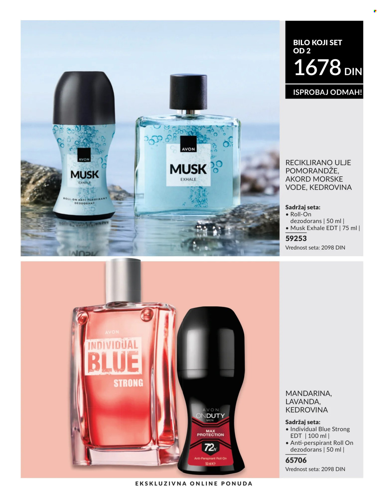 Avon katalog. Stranica 9