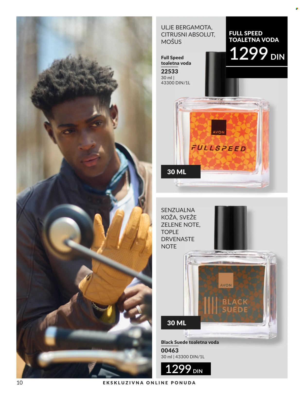 Avon katalog. Stranica 10