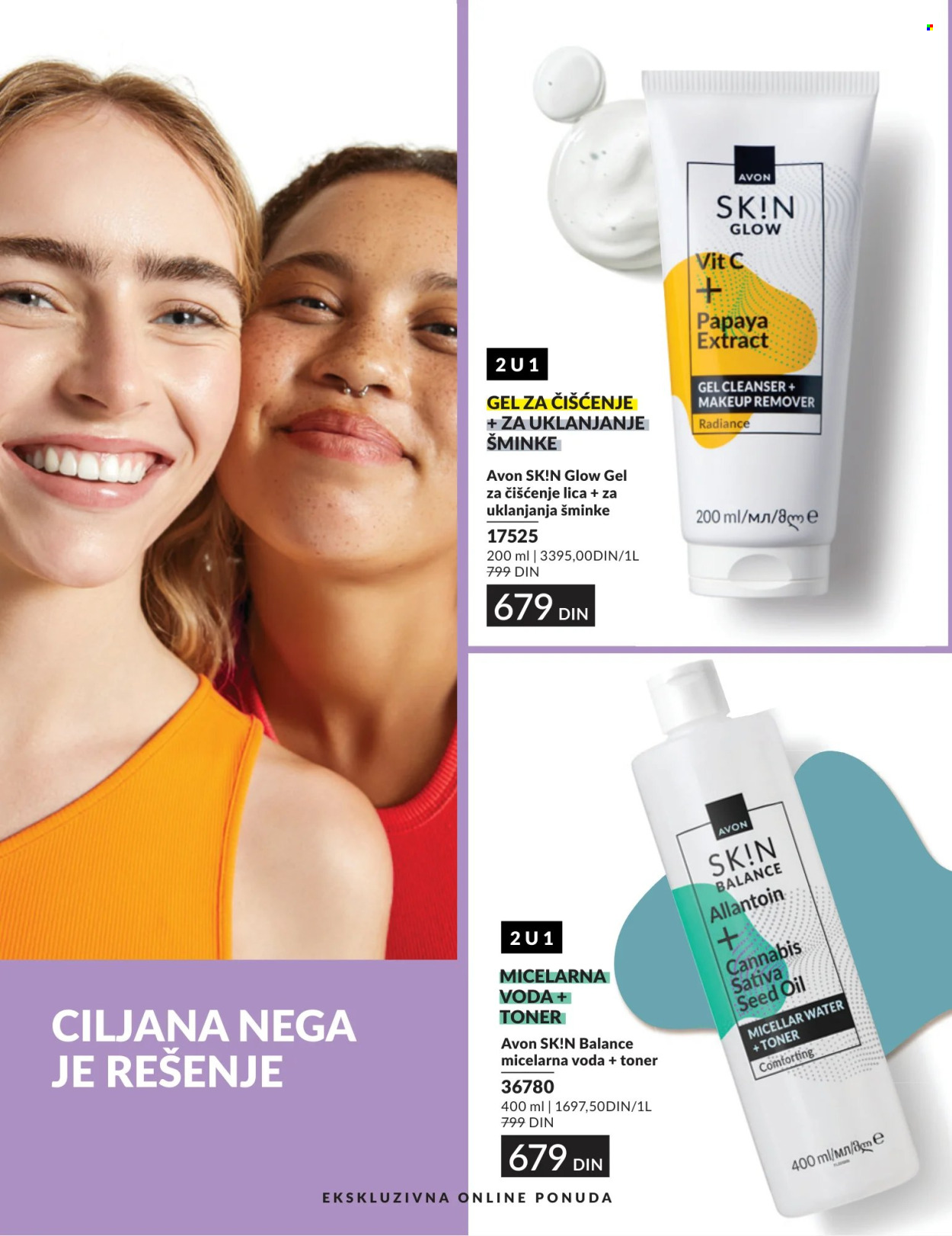 Avon katalog. Stranica 18