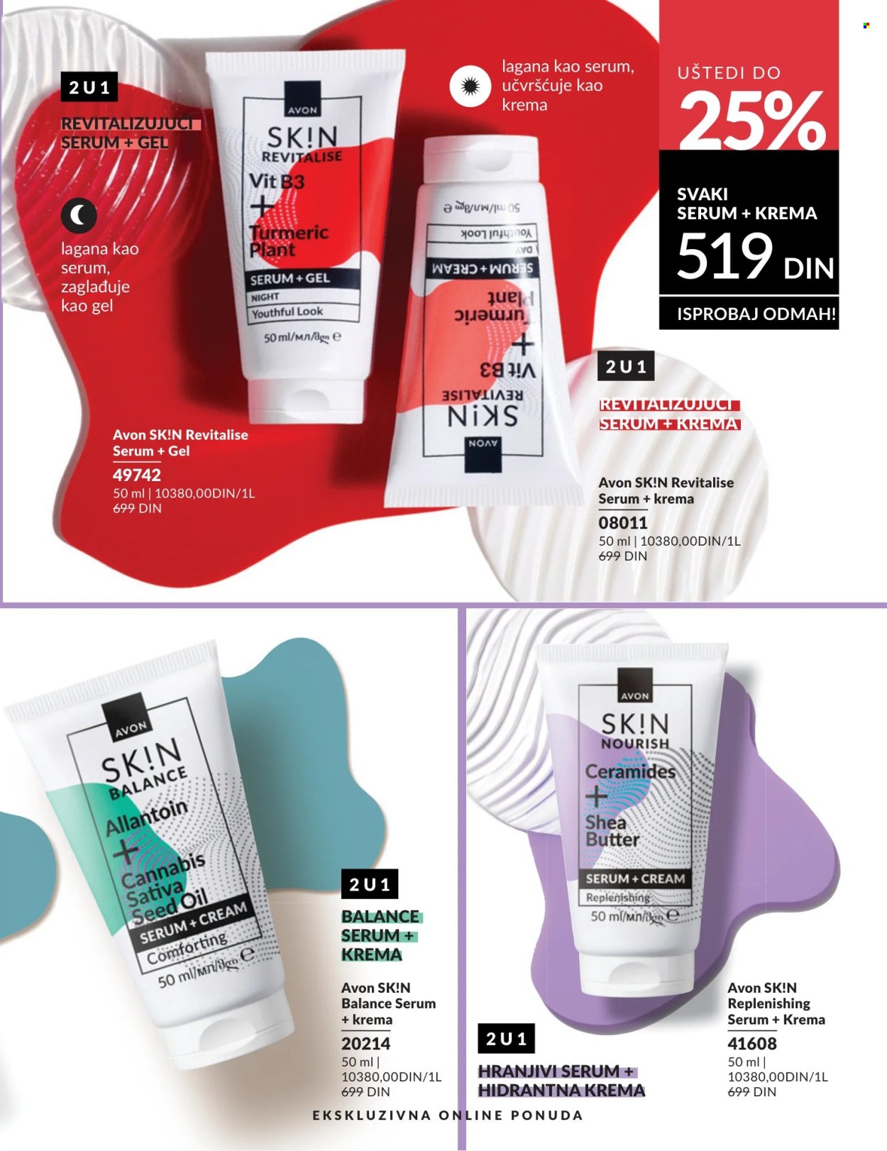 Avon katalog. Stranica 19