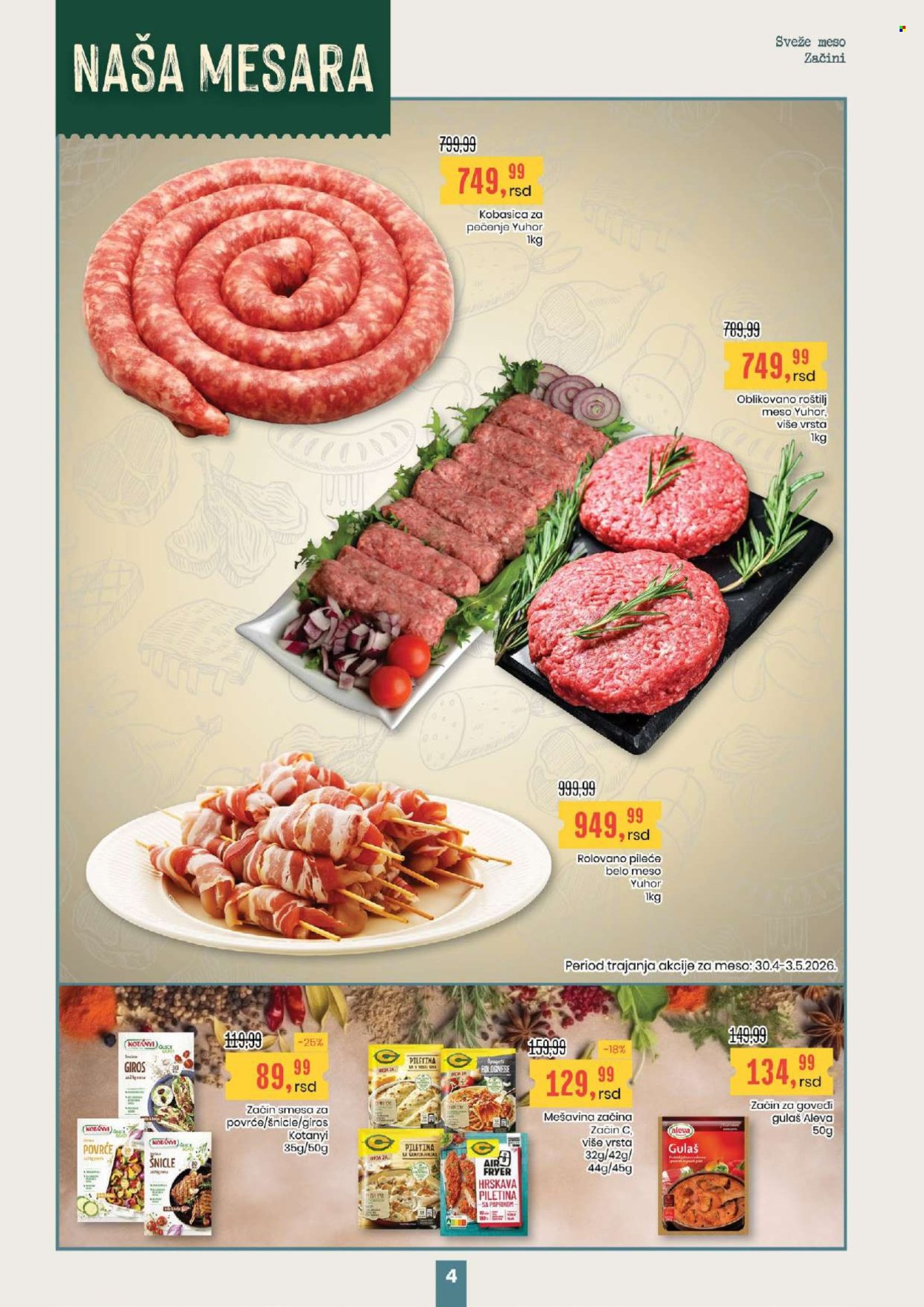 Aroma Market katalog - 30.04.2026 - 13.05.2026. Stranica 4
