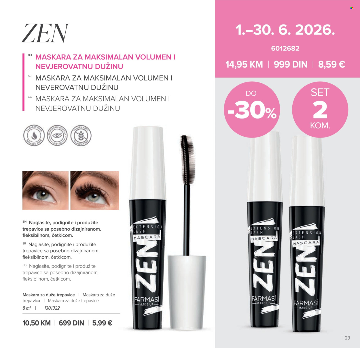 Farmasi katalog - 01.05.2026 - 30.06.2026. Stranica 23