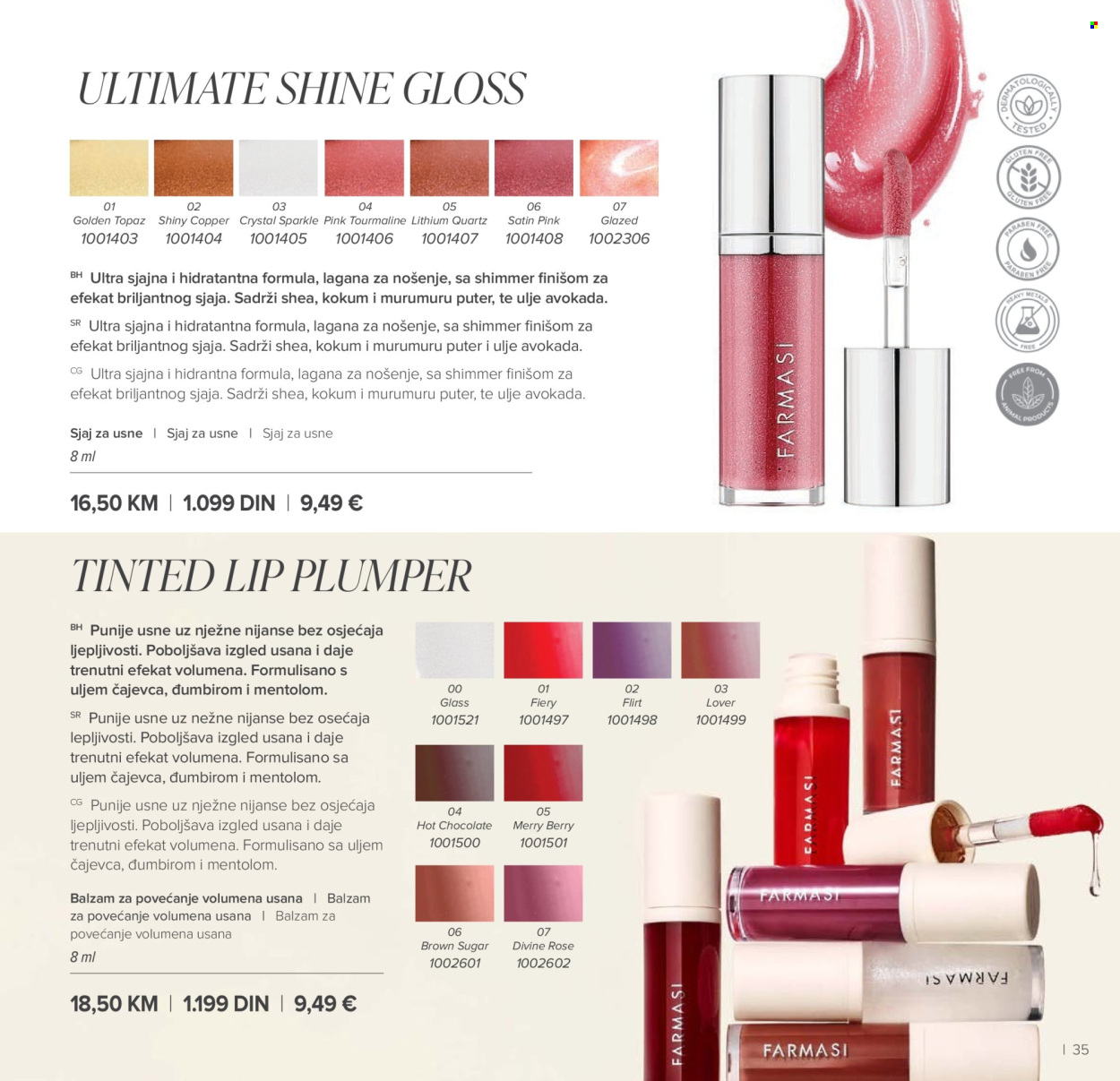 Farmasi katalog - 01.05.2026 - 30.06.2026. Stranica 35