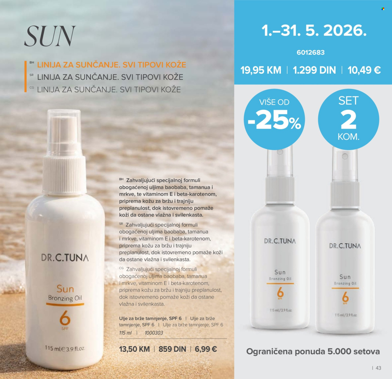 Farmasi katalog - 01.05.2026 - 30.06.2026. Stranica 43