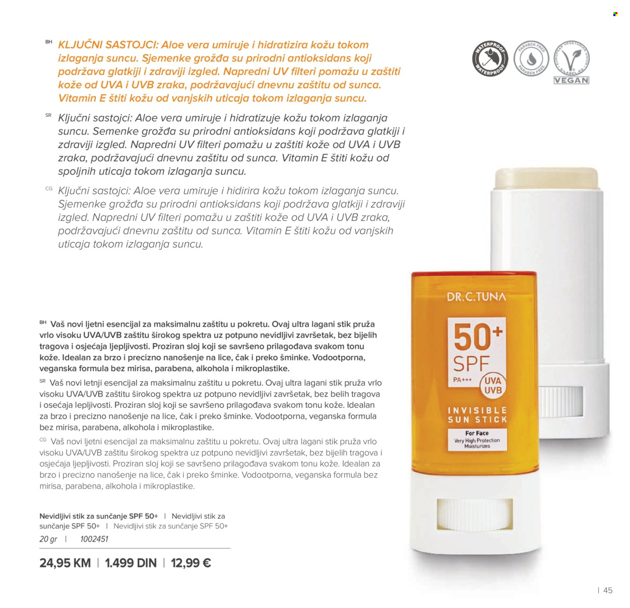 Farmasi katalog - 01.05.2026 - 30.06.2026. Stranica 45