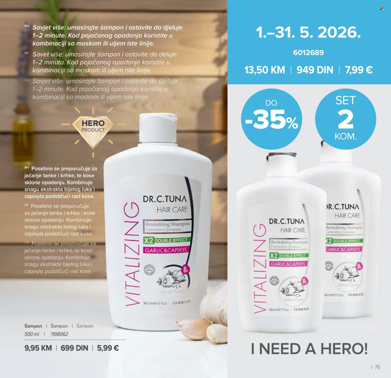 Farmasi katalog - 01.05.2026 - 30.06.2026. Stranica 75