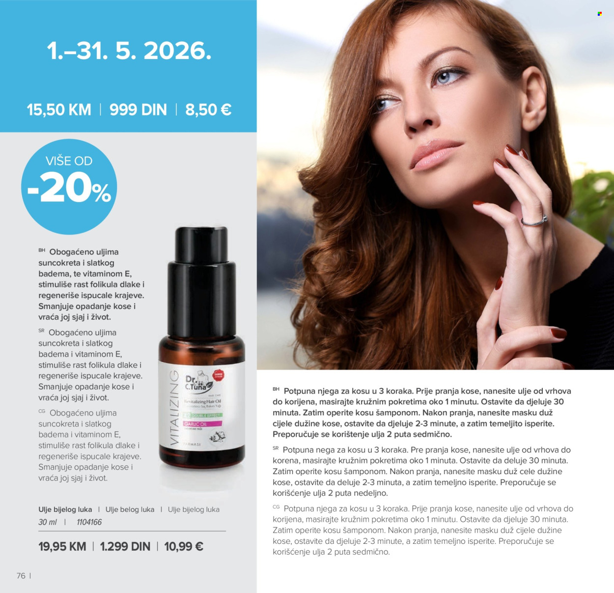 Farmasi katalog - 01.05.2026 - 30.06.2026. Stranica 76