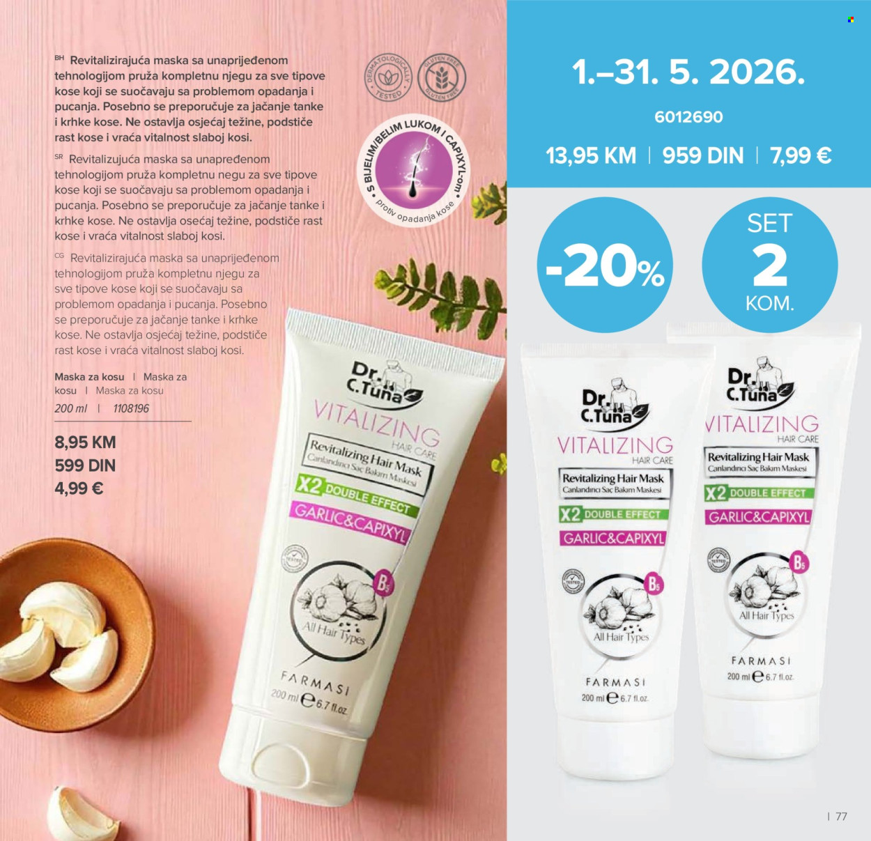Farmasi katalog - 01.05.2026 - 30.06.2026. Stranica 77