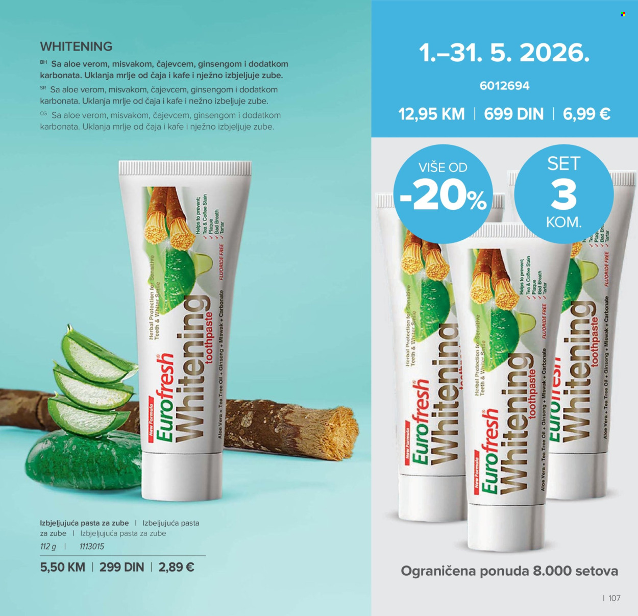 Farmasi katalog - 01.05.2026 - 30.06.2026. Stranica 107