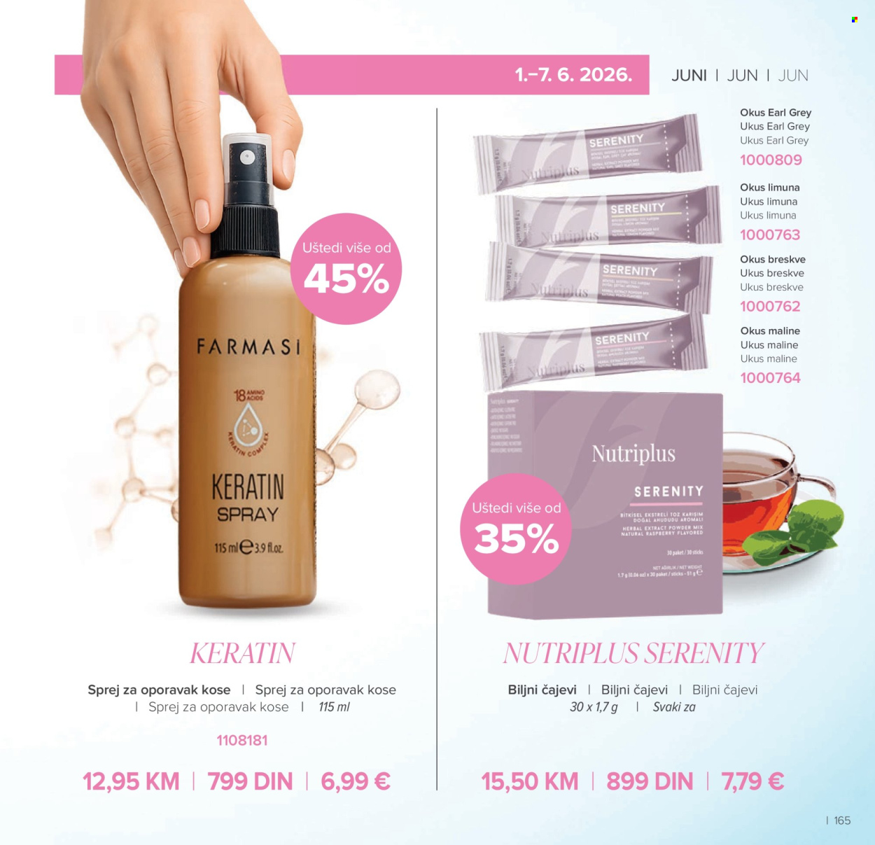 Farmasi katalog - 01.05.2026 - 30.06.2026. Stranica 165