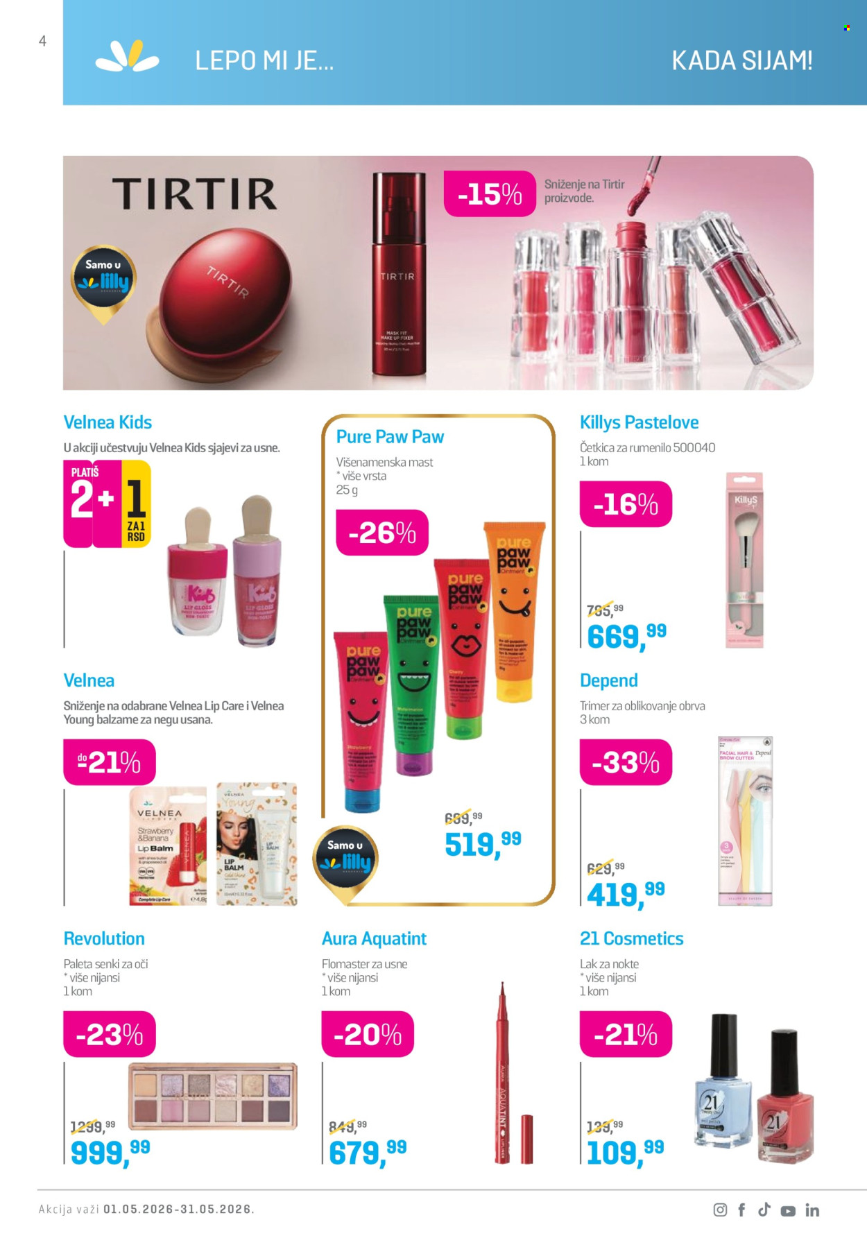 Lilly Drogerie katalog - 01.05.2026 - 31.05.2026. Stranica 4