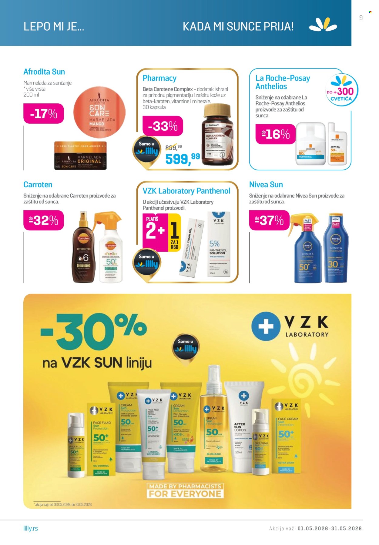 Lilly Drogerie katalog - 01.05.2026 - 31.05.2026. Stranica 9