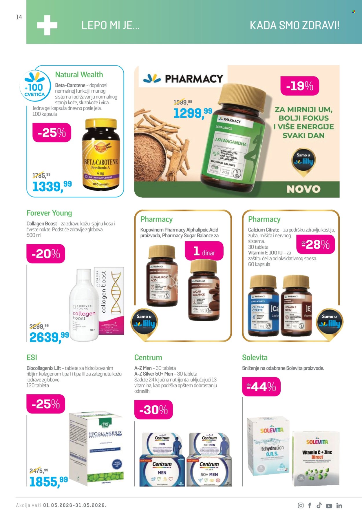 Lilly Drogerie katalog - 01.05.2026 - 31.05.2026. Stranica 14