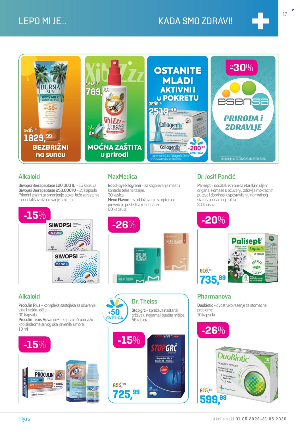 Lilly Drogerie katalog - 01.05.2026 - 31.05.2026. Stranica 17