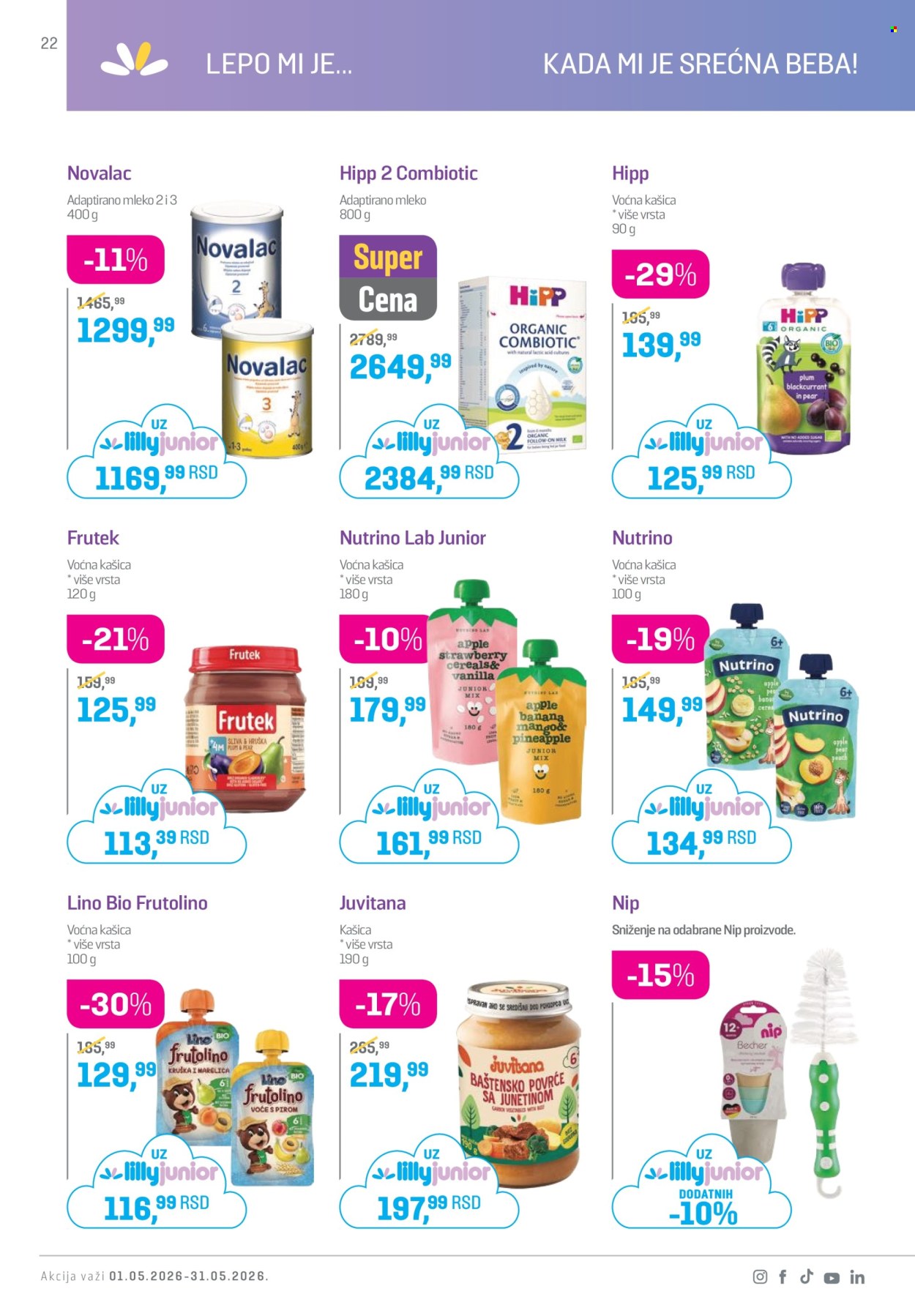 Lilly Drogerie katalog - 01.05.2026 - 31.05.2026. Stranica 22