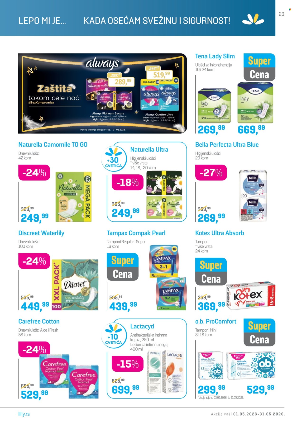 Lilly Drogerie katalog - 01.05.2026 - 31.05.2026. Stranica 29