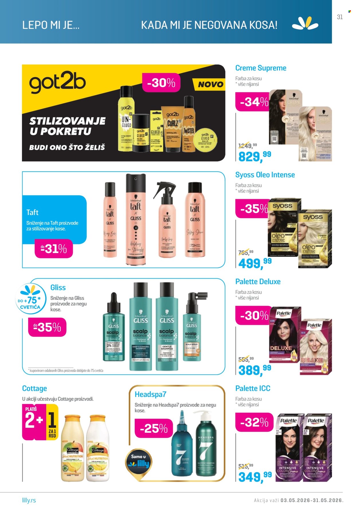 Lilly Drogerie katalog - 01.05.2026 - 31.05.2026. Stranica 31
