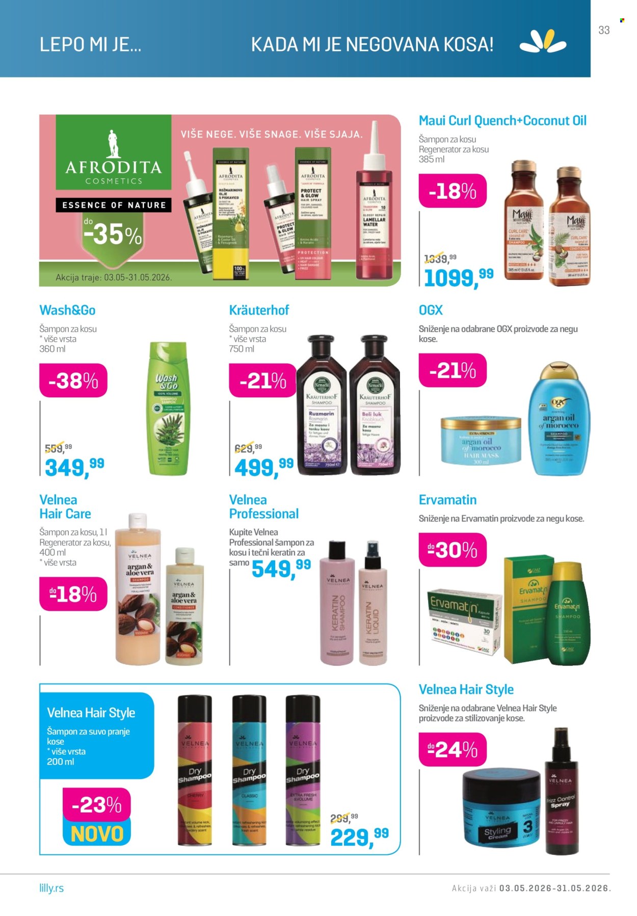 Lilly Drogerie katalog - 01.05.2026 - 31.05.2026. Stranica 33