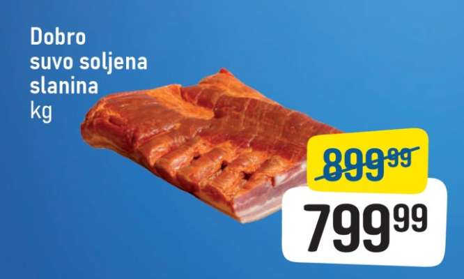 Dobro suvo soljena slanina