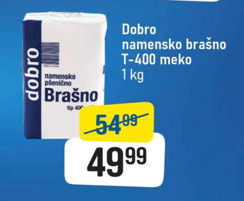 Dobro namensko brašno T-400 meko