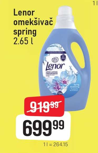 Lenor omekšivač spring 2,65 l