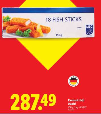 18 Fish Sticks