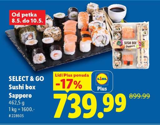 Select & Go Sushi box Sapporo