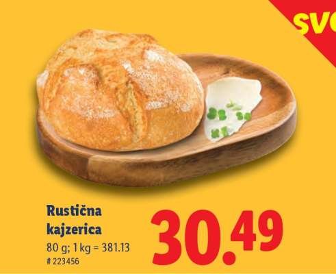 Rustična kajzerica
