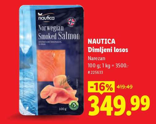 Nautica Dimljeni losos