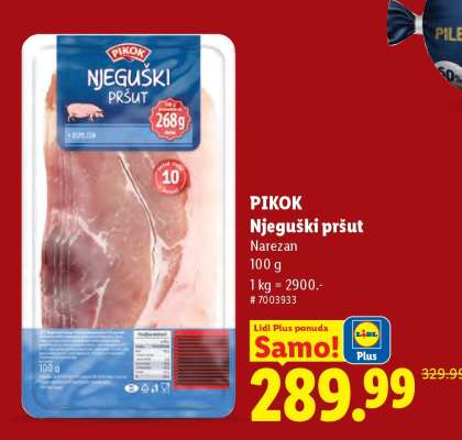 Pikok Njeguški pršut