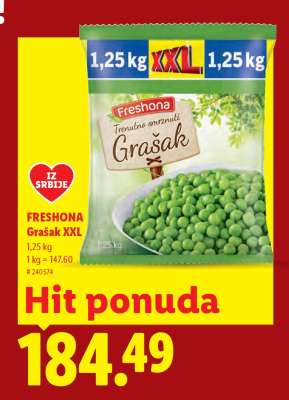 Freshona Grašak XXL