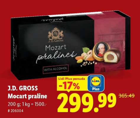 J.D. GROSS Mocart praline