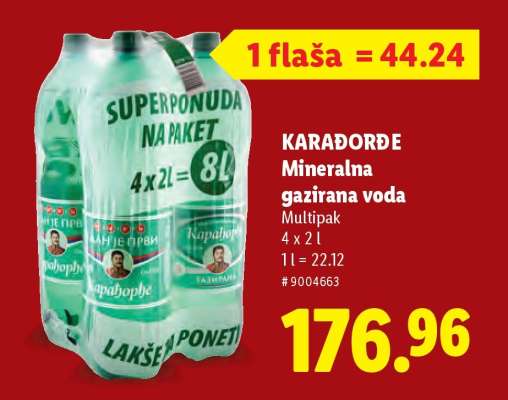 Karađorđe Mineralna gazirana voda