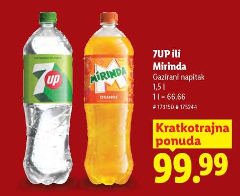 7UP ili Mirinda