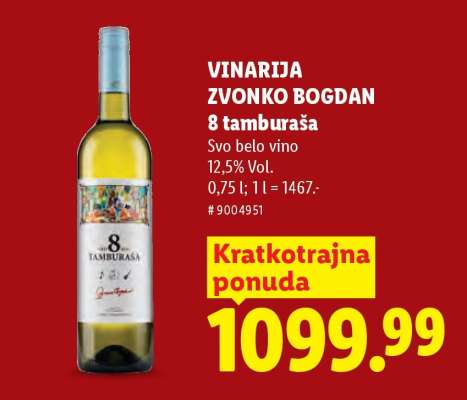 Vinarija Zvonko Bogdan 8 tamburaša