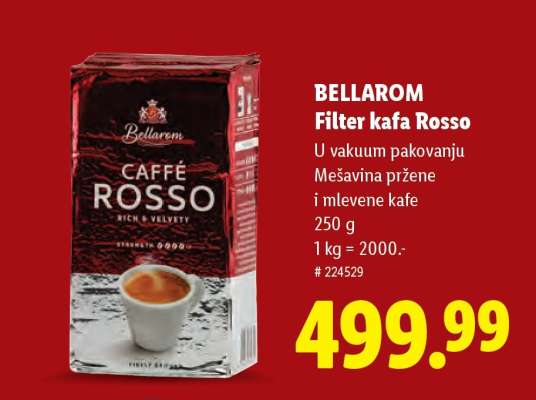 BELLAROM Filter kafa Rosso
