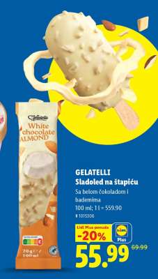 Gelatelli Sladoled na štapiću