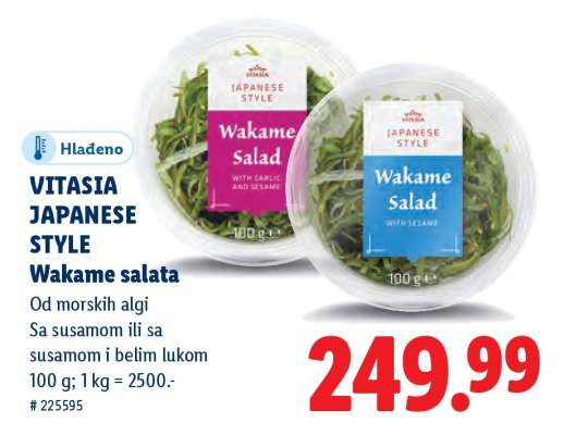 Vitasia Japanese Style Wakame salata
